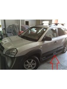 Hyundaı Tucson 2004 - 2014 Oem Siyah Yan Basamak
