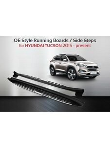 Hyundai Tucson 2015 - Oto Koruma Yan Basamak Oem Square Style